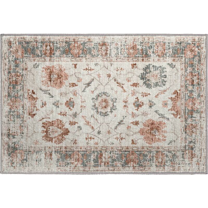 Premium Washable Super Soft Vintage Traditional Mayfield Rug