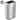 iTouchless 13 Gal Stainless Steel Oval Open Top Trash Can with Filters