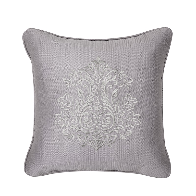 J. Queen New York Mary 18" Square Decorative Throw Pillow