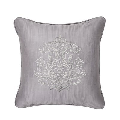 J. Queen New York Mary 18" Square Decorative Throw Pillow