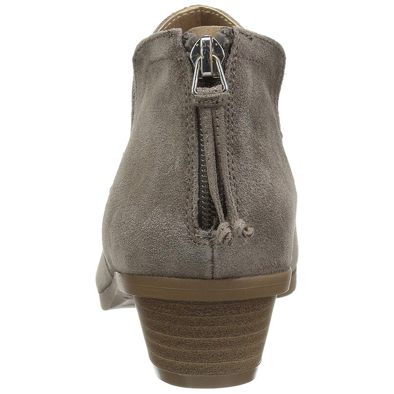 kenneth cole reaction women's side way low heel ankle bootie boot