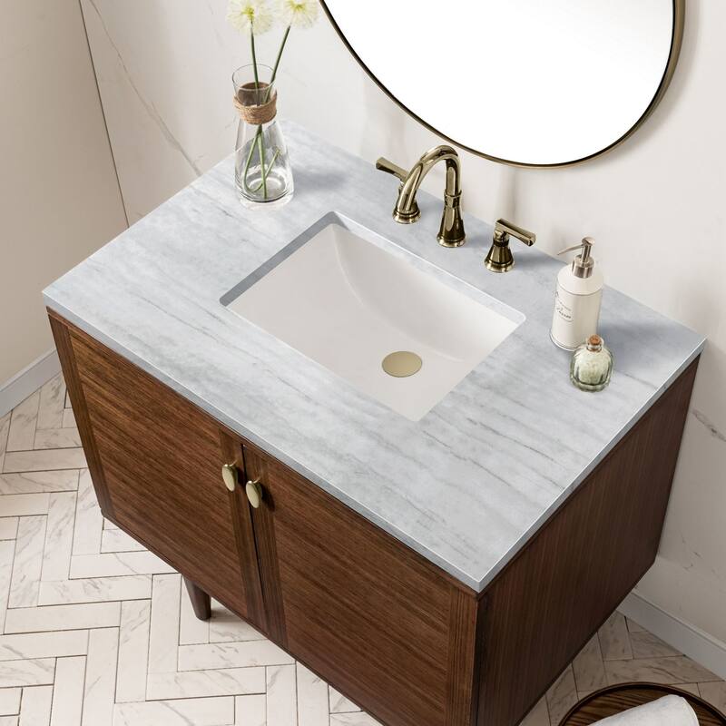 James Martin Vanities 670-V36-3AF Amberly 36" Free Standing or Wall