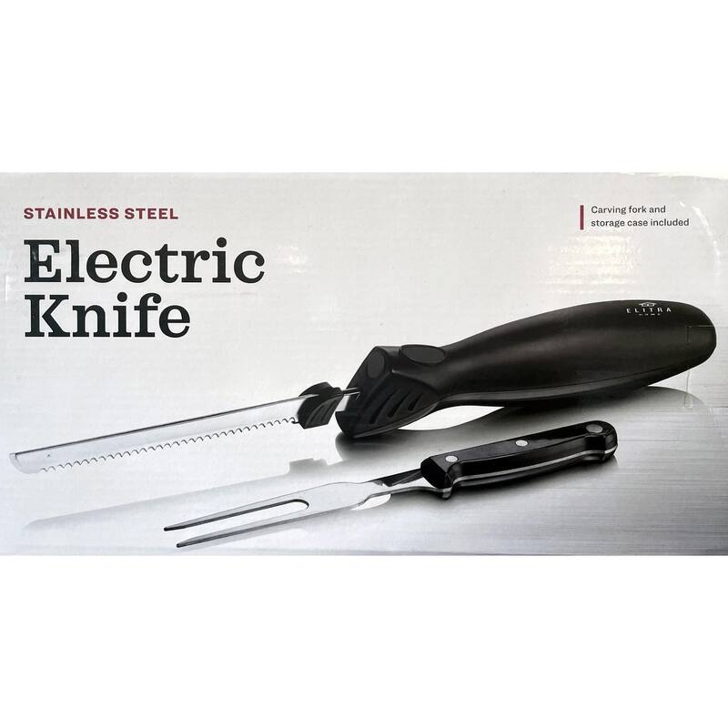 Elitra Home Professional Grade Electric Knife, Black