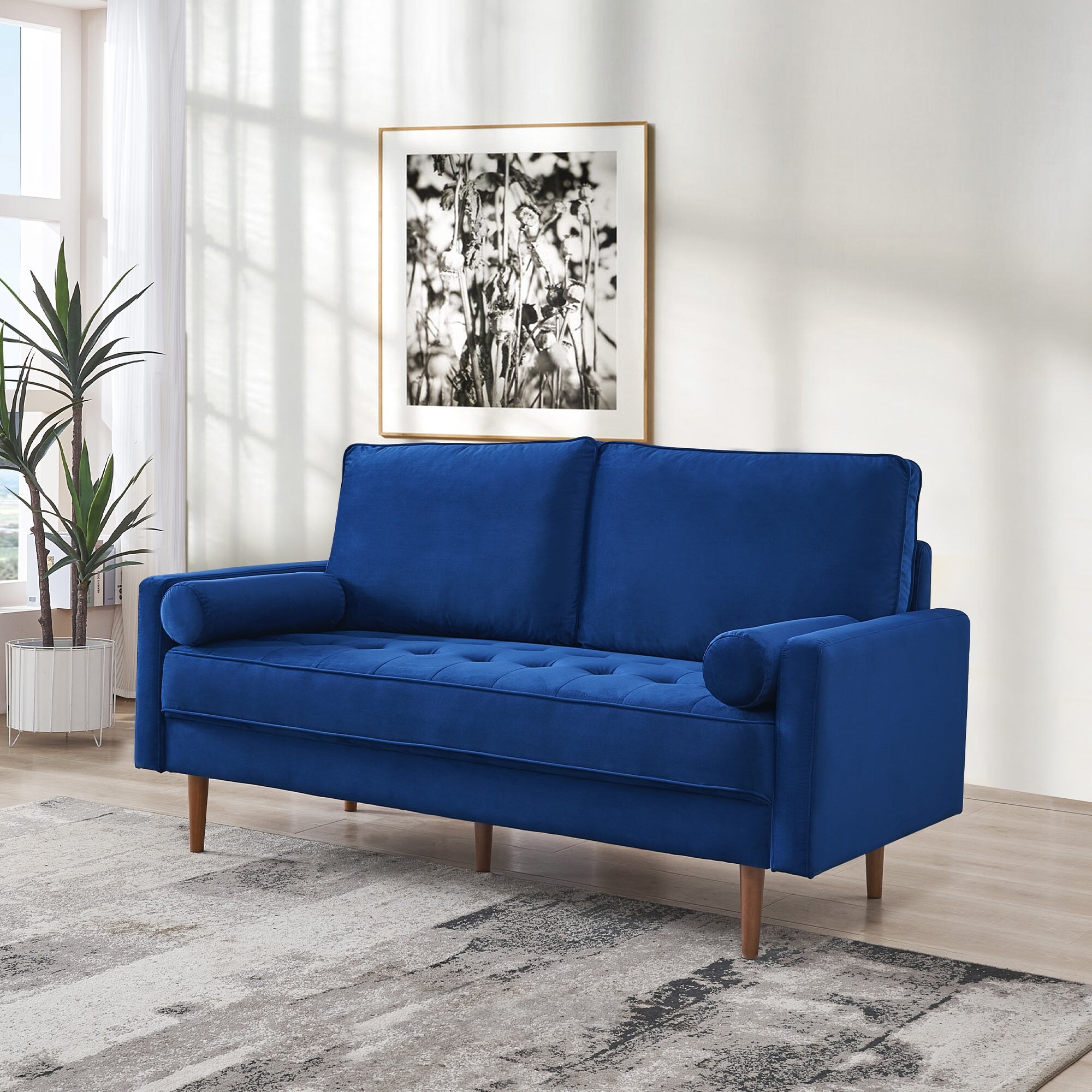 Ravi velvet upholstered side chair 2025