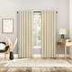 preview thumbnail 49 of 56, Sun Zero Aria 2-pack Magnetic Closure Theater Grade Total Blackout Back Tab 2-Piece Curtain Panel Pair