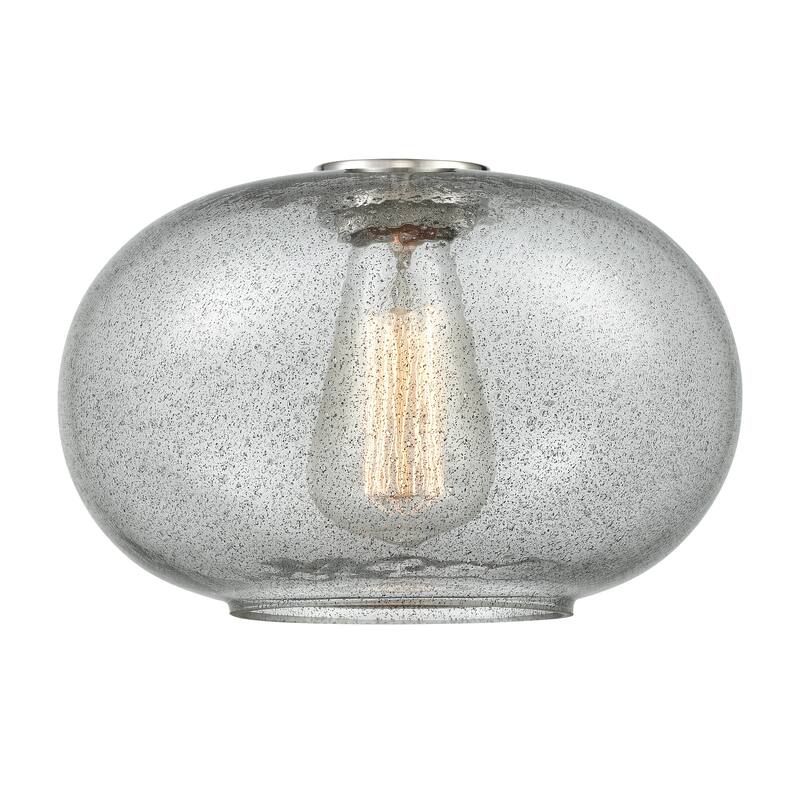 Innovations Lighting Edison Gorham - 1 Light 10" Semi-Flush Mount