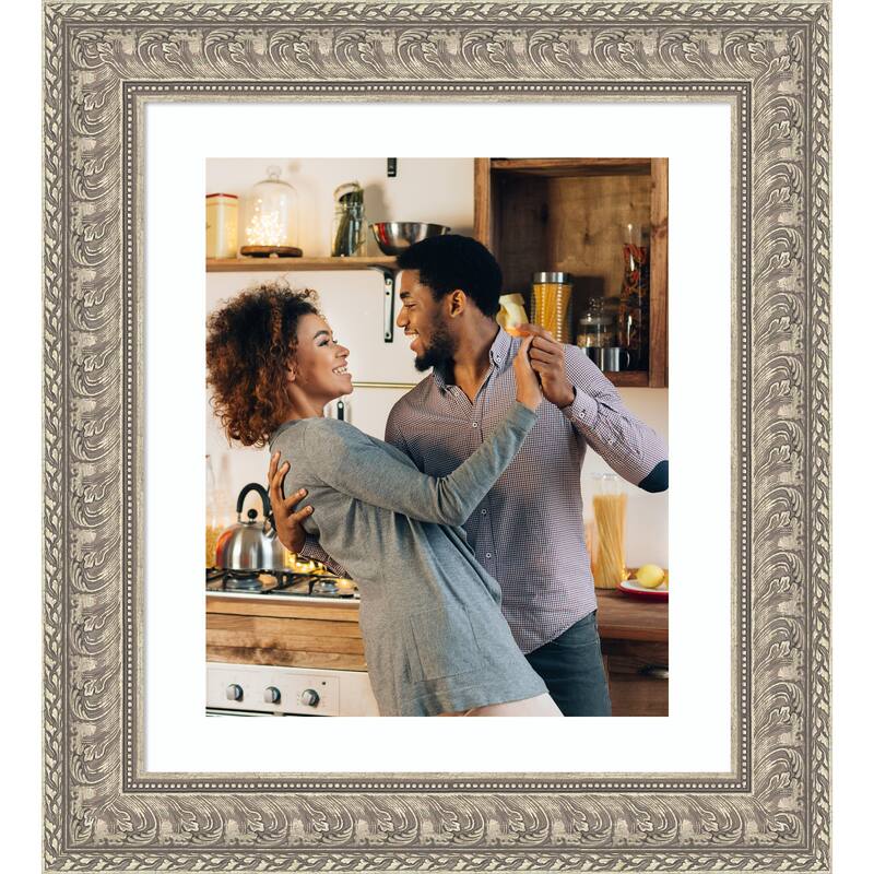Sydney Silver Picture Frame, Photo Frame - 20x24 Matted to 16x20