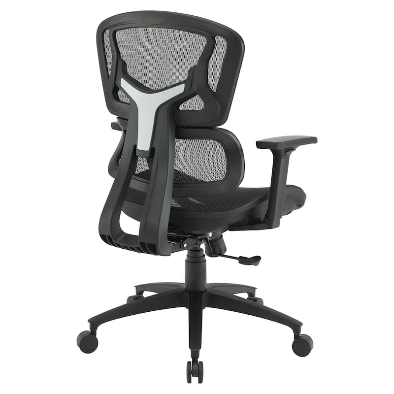 Black Mesh and Seat Managers Chair