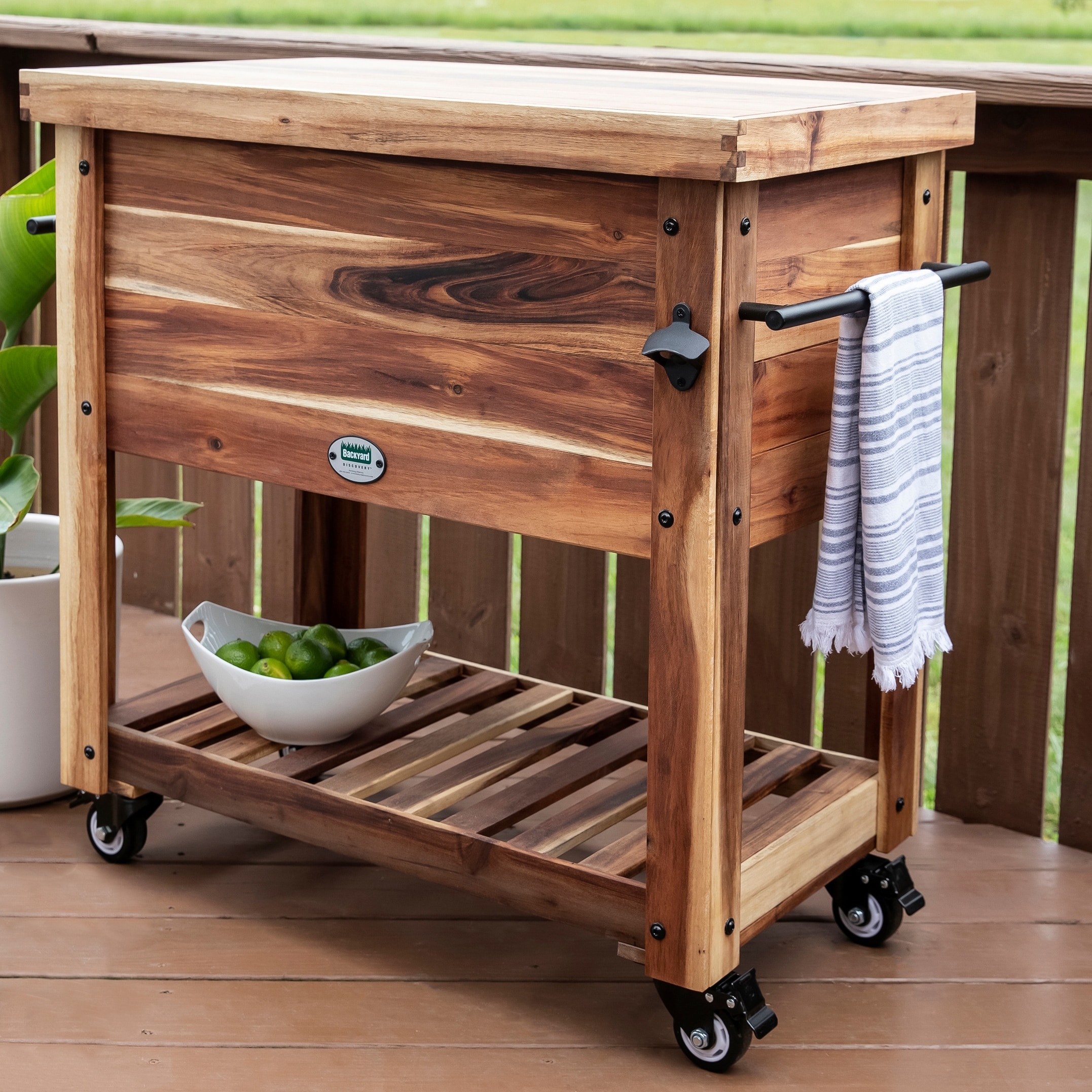 Patio ice on sale cooler