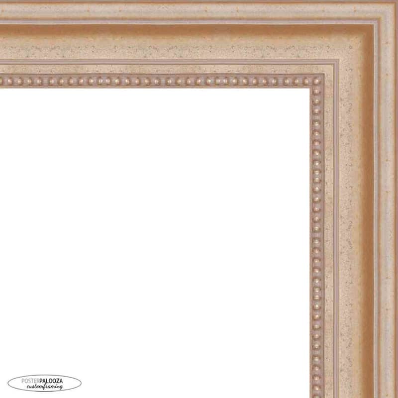 39x13 or Puzzle Traditional Silver Complete Wood Panoramic Frame with ...