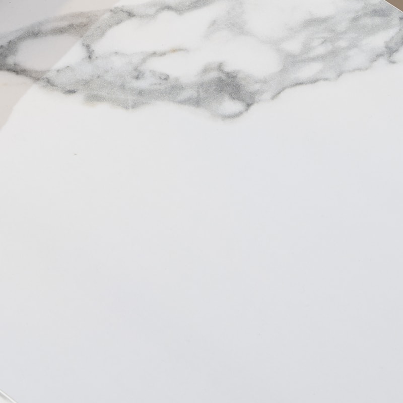 2 Tier Faux Marbling Console Table, Living Room Sofa Table, Modern Narrow Entryway Table, Hallway Entrance Table