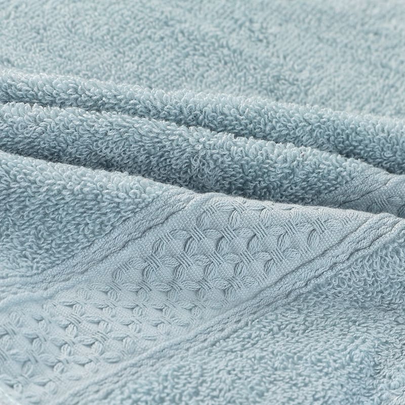 Cotton Dish Clothes, Thick and Absorbent Kitchen Towels, Plain Towels, 13 X13 Inches - Grey