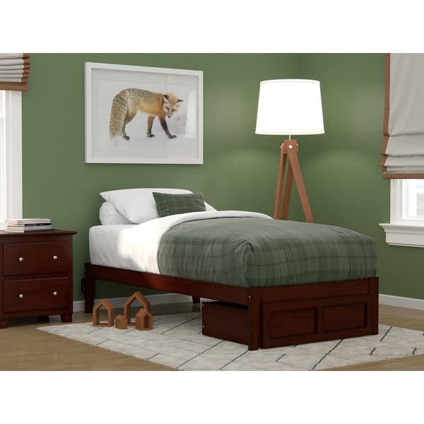 slide 2 of 76, Colorado Platform Bed with Foot Drawer