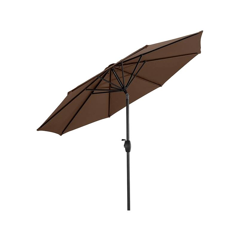Holme 9-foot Steel Market Patio Umbrella with Tilt-and-Crank