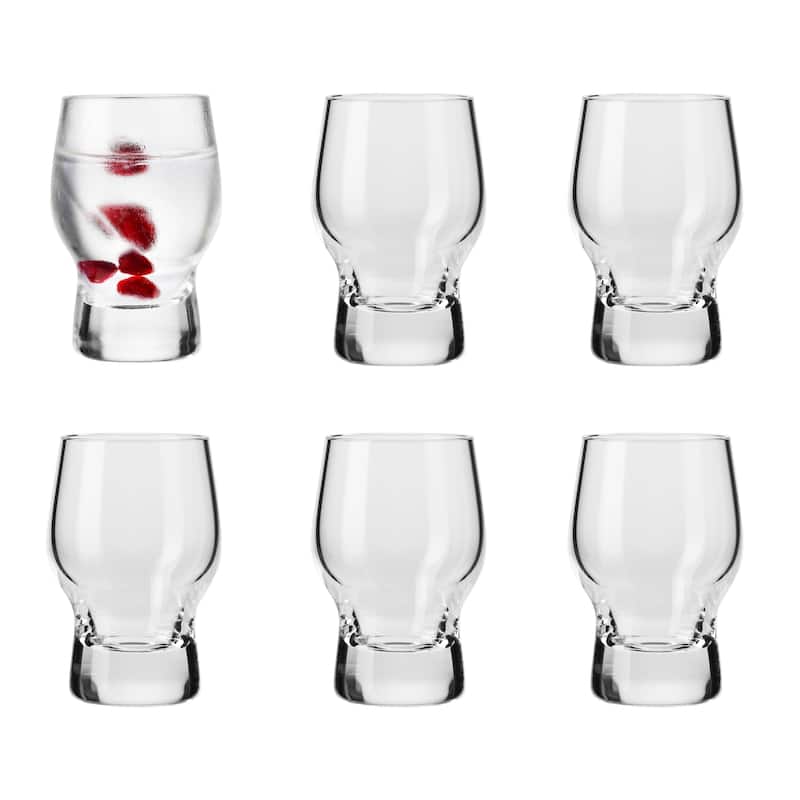 Majestic Gifts Inc. Glass- Shot Glasses- 1.7 Oz. - Set of 6 - 2.7