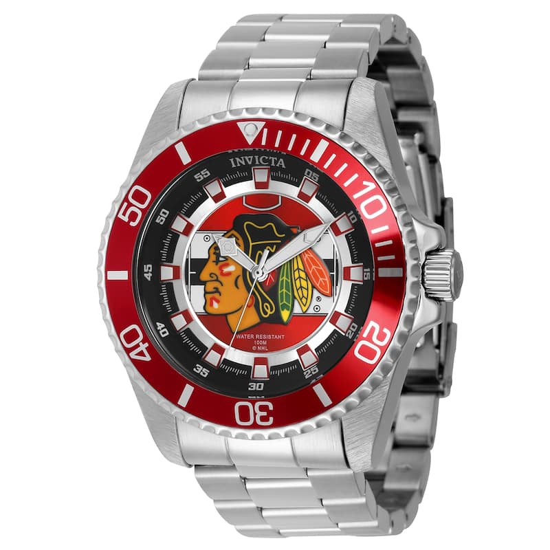 Invicta Men's NHL 47mm Quartz Watch - N/A