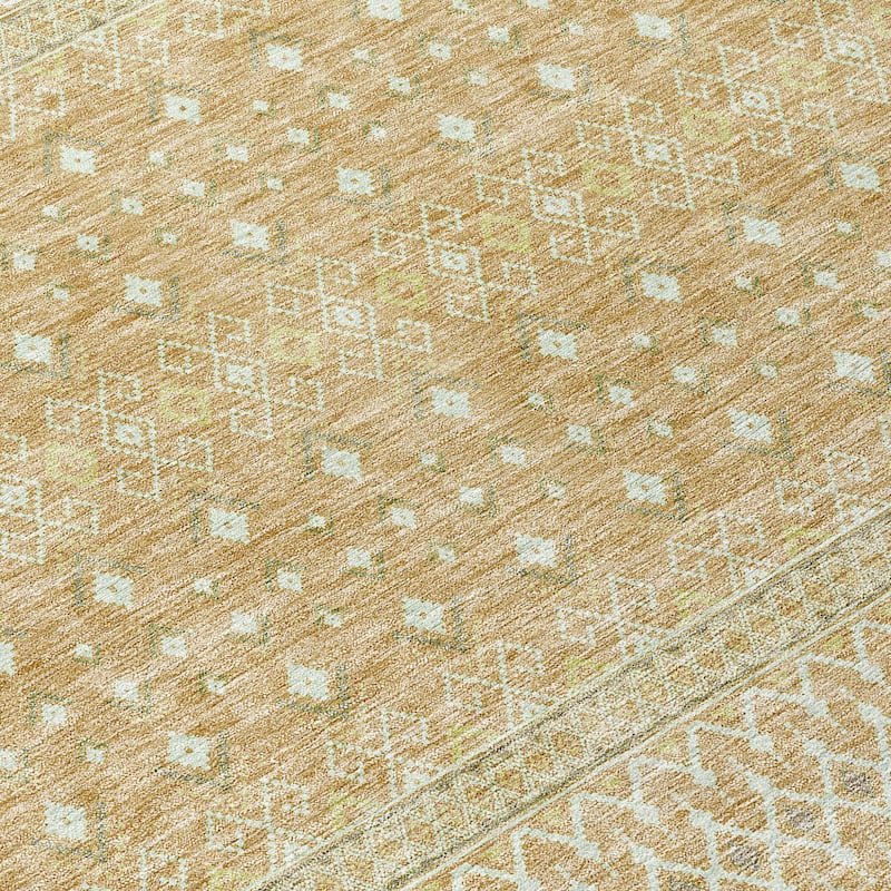 HomeRoots Tribal Transitional Rectangle Outdoor Rug