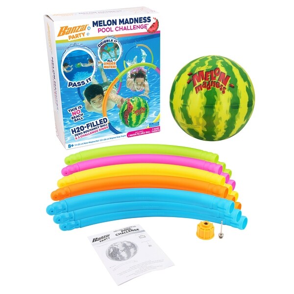 Banzai Battle Bop Combo Pack Gloves & Bumpers and Melon