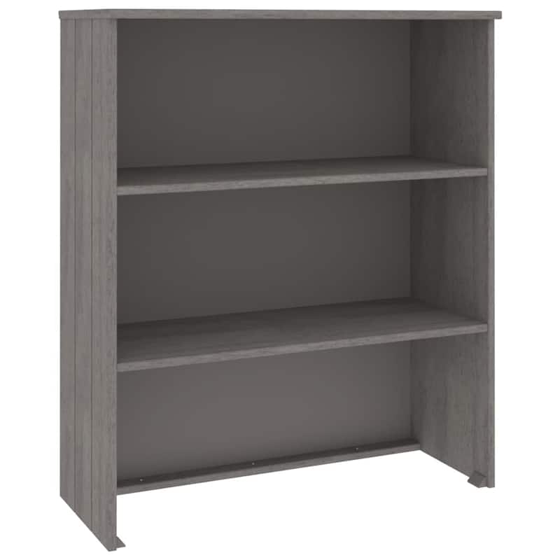 vidaXL Cabinet Top for Highboard Sideboard with Shelves HAMAR Solid Wood Pine - 33.5"x13.8"x39.4"
