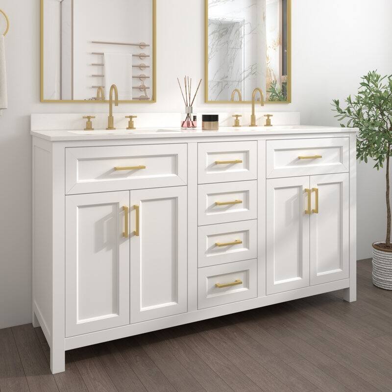 Acroma - 60'' Double Bathroom Vanity