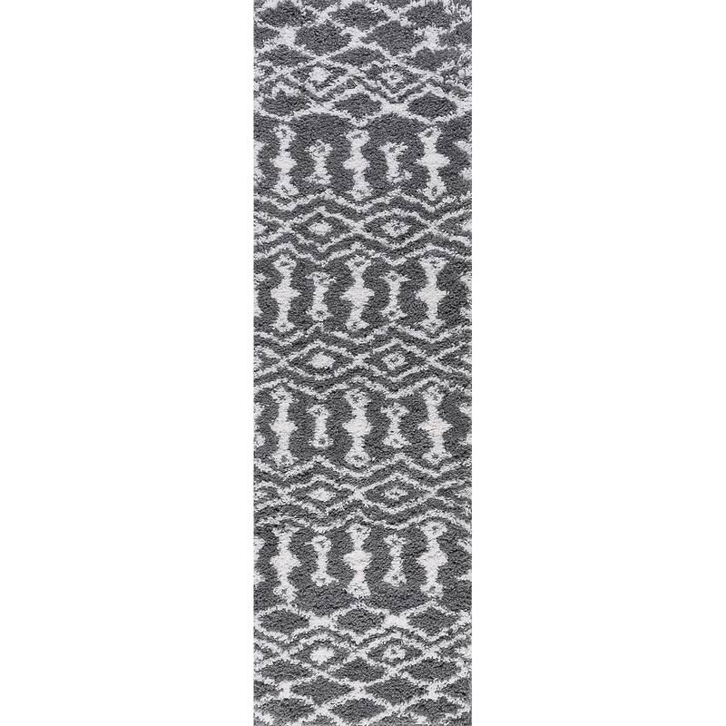 Joy Shag Mediterranean Geometric Indoor Area Rug