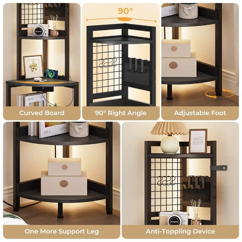 5 Tier Corner Shelf