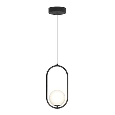 Artika Bloom Mini Pendant Ceiling Light, 3CCT, Black