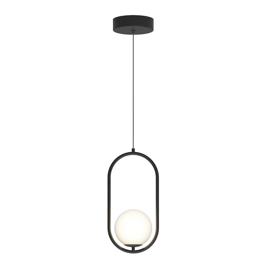 Artika Bloom Mini Pendant Ceiling Light, 3CCT, Black