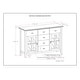 preview thumbnail 18 of 78, WYNDENHALL Stratford Solid Wood Transitional Sideboard Buffet - 54 inch Wide
