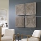 preview thumbnail 2 of 3, Uttermost 04264 Portside 24" x 24" Frameless Decorative Panel