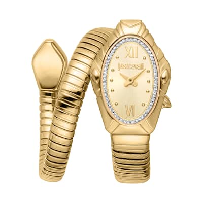 Just Cavalli Women's JC1L357M0025 Quartz Watch - Gold-Tone