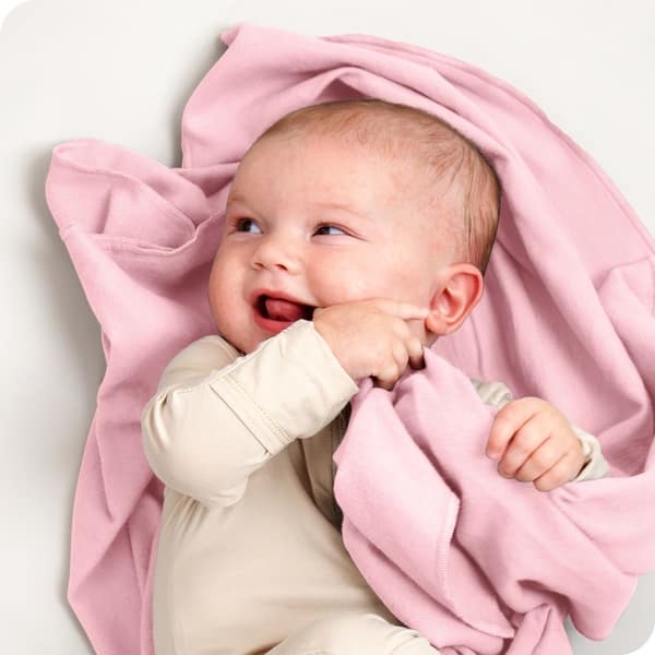 slide 2 of 4, Bare Home 6 Pack Cotton Flannel Receiving Blanket - N/A Light Pink