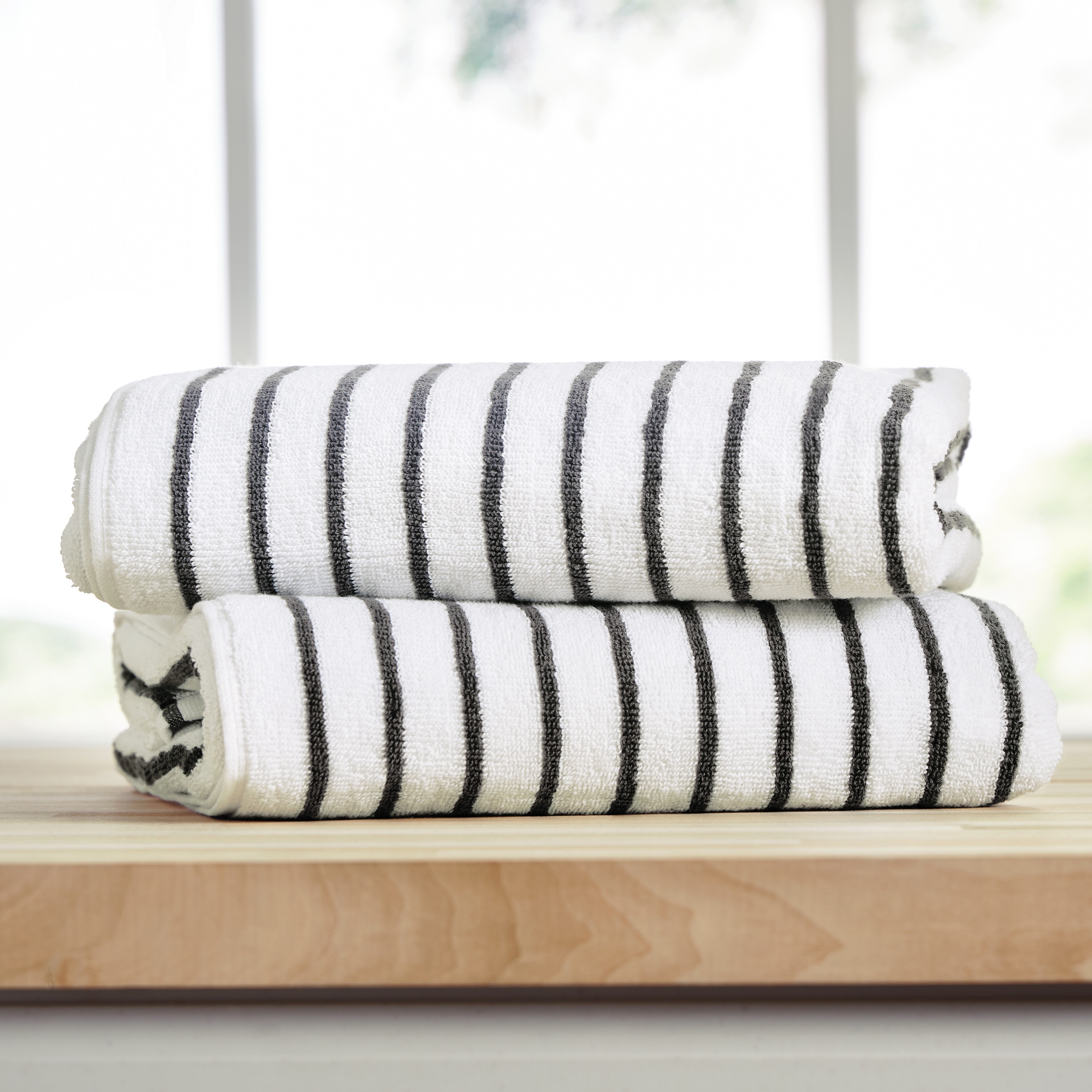 Becky Cameron Ultra Soft Plush Cotton Cabana Towels