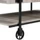 preview thumbnail 3 of 31, Hyssop Farmhouse 47-inch Steel 1-Shelf Coffee Table by Furniture of America