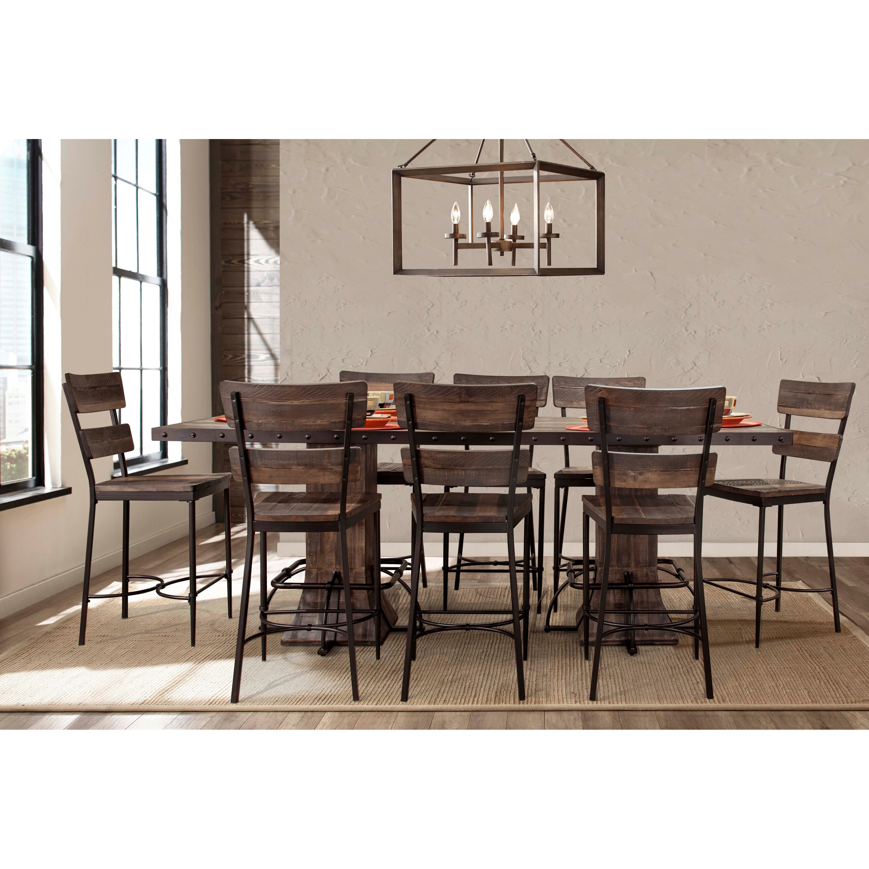Carbon loft roxie distressed walnut swivel counter 2025 stool