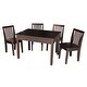 preview thumbnail 2 of 21, Kids Table with Lift Up Top and 4 Mission Juvenile Chairs - 5 Piece Set Mocha