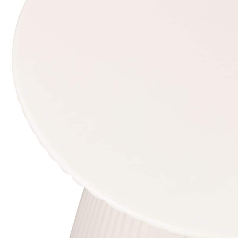 Vetra Sculptural Pedestal Concrete Side Table