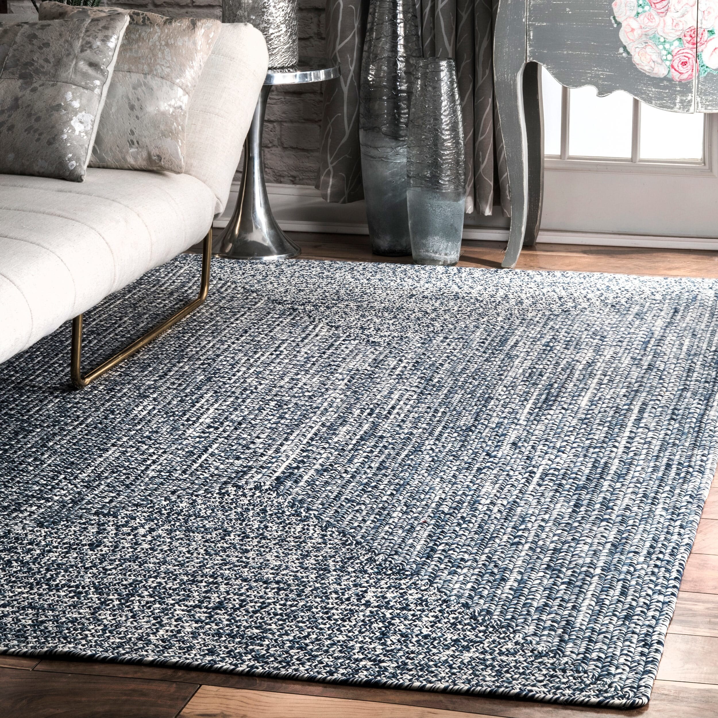 Shop Nuloom Handmade Casual Solid Braided Rug On Sale