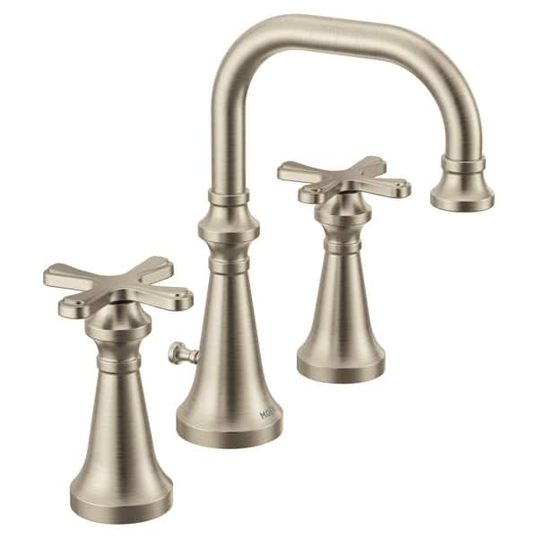 Moen TVS44103 Colinet 1.2 GPM Widespread Bathroom Faucet with Pop-Up ...