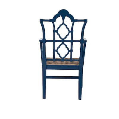 Italian Ivory Arm Chair, Mahogany