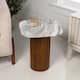 Option White Marble Honey (square)