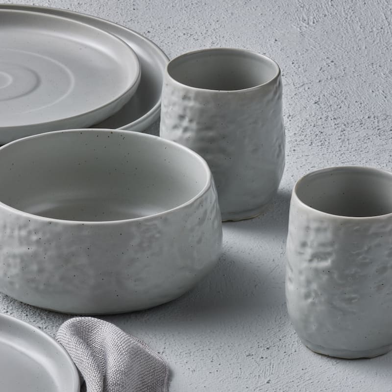 Stone by Mercer Project Shosai Stoneware Dinnerware Set