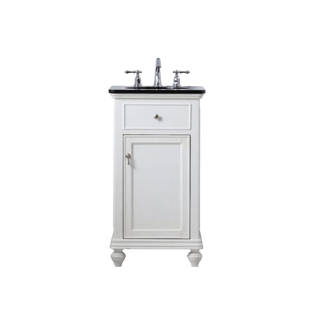 Elegant Lighting VF12319 Otto 19" Free Standing Single Basin Vanity