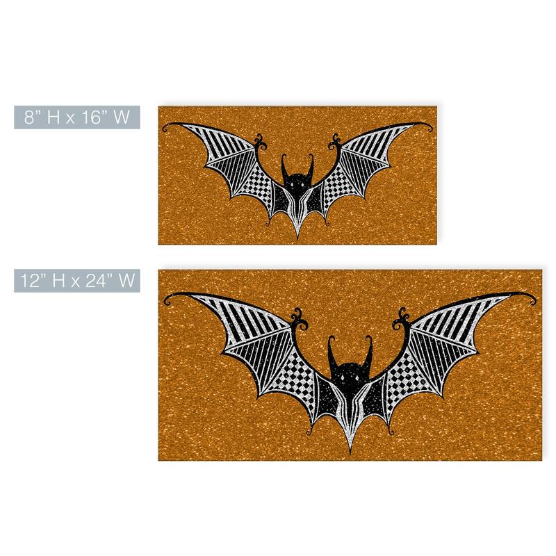 ChiChi Décor 'Glamoween Bat I' Halloween Canvas Wall Art