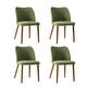 preview thumbnail 52 of 64, HULALA HOME Melisa Solid Wood Dining Chair Set of 4