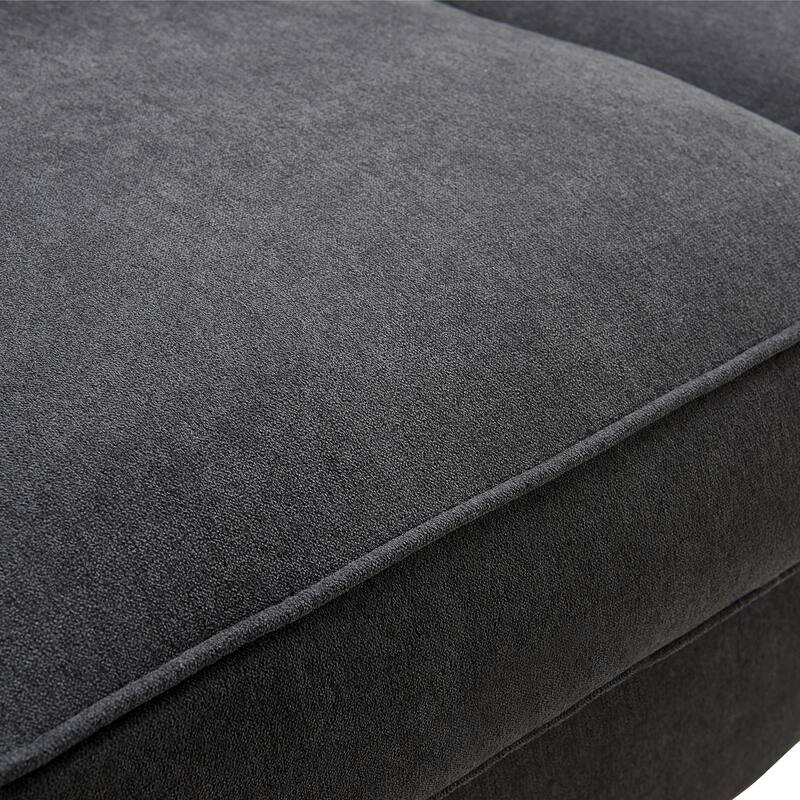Serta Palisades Upholstered 73" Sofas for Living Room Modern Design Couch, Straight Arms, Soft Upholstery, Tool-Free Assembly