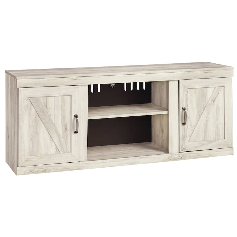 Signature Design by Ashley Wynnlow Weathered Woodgrain 60-inch TV Stand