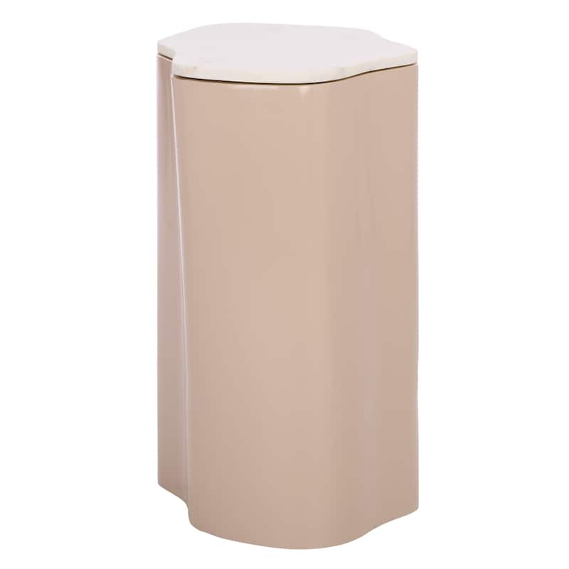 SAFAVIEH Home Kanon Accent Table, Fully Assembled - 22"W x 16"D x 25"H