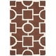 preview thumbnail 67 of 82, SAFAVIEH Handmade Cambridge Tula Modern Moroccan Wool Rug 2'6" x 4' - Dark Brown/Ivory - Rectangle