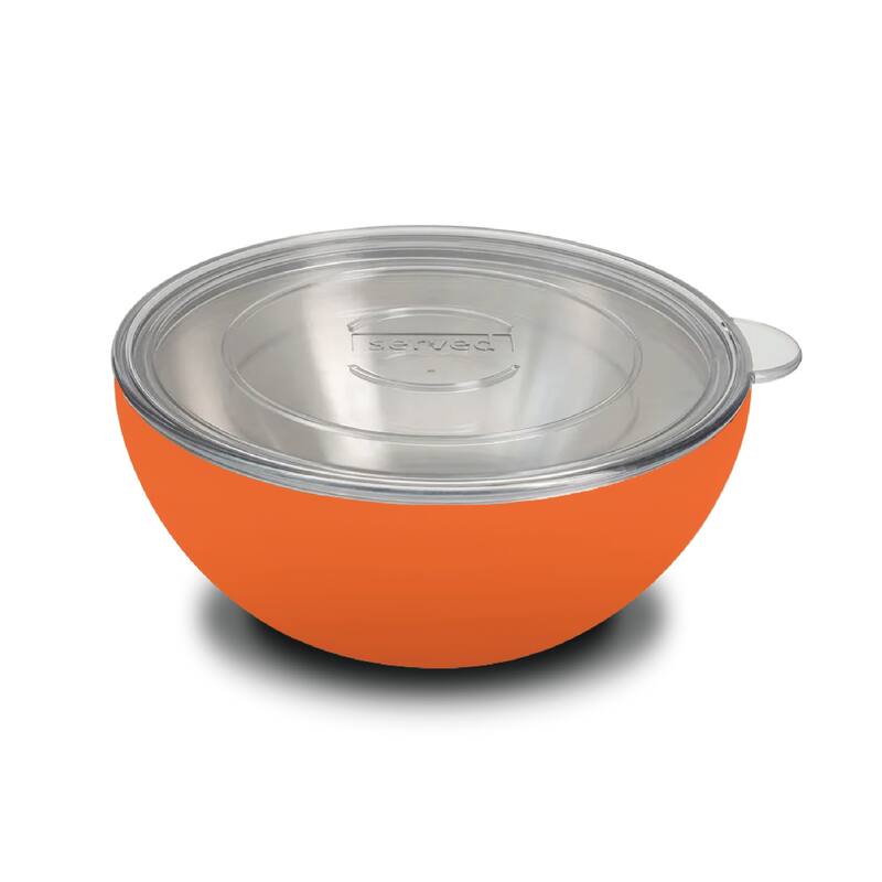 Vacuum-Insulated Large Serving Bowl (3Q) - Tangerine